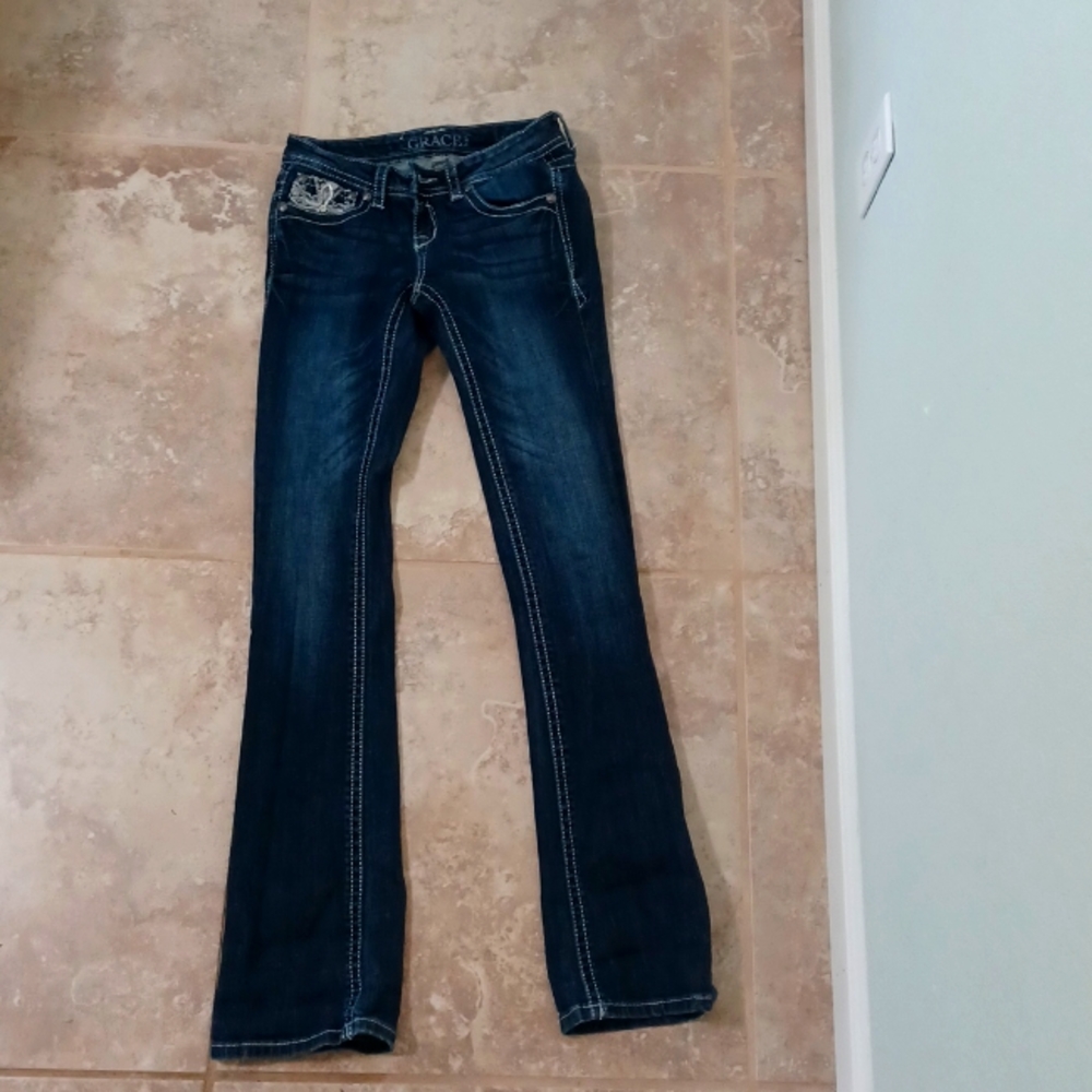 GRACE IN LA BOOTCUT JEANS